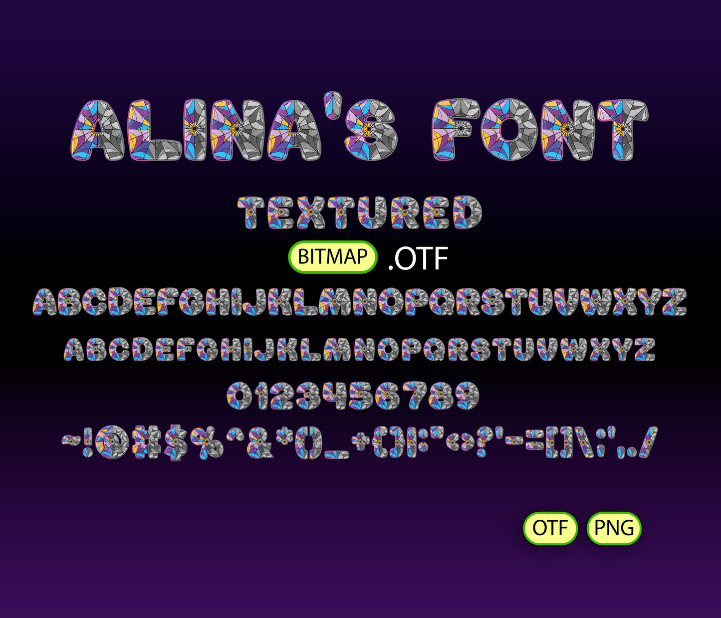 FREE Crypt Maiden Pattern Font