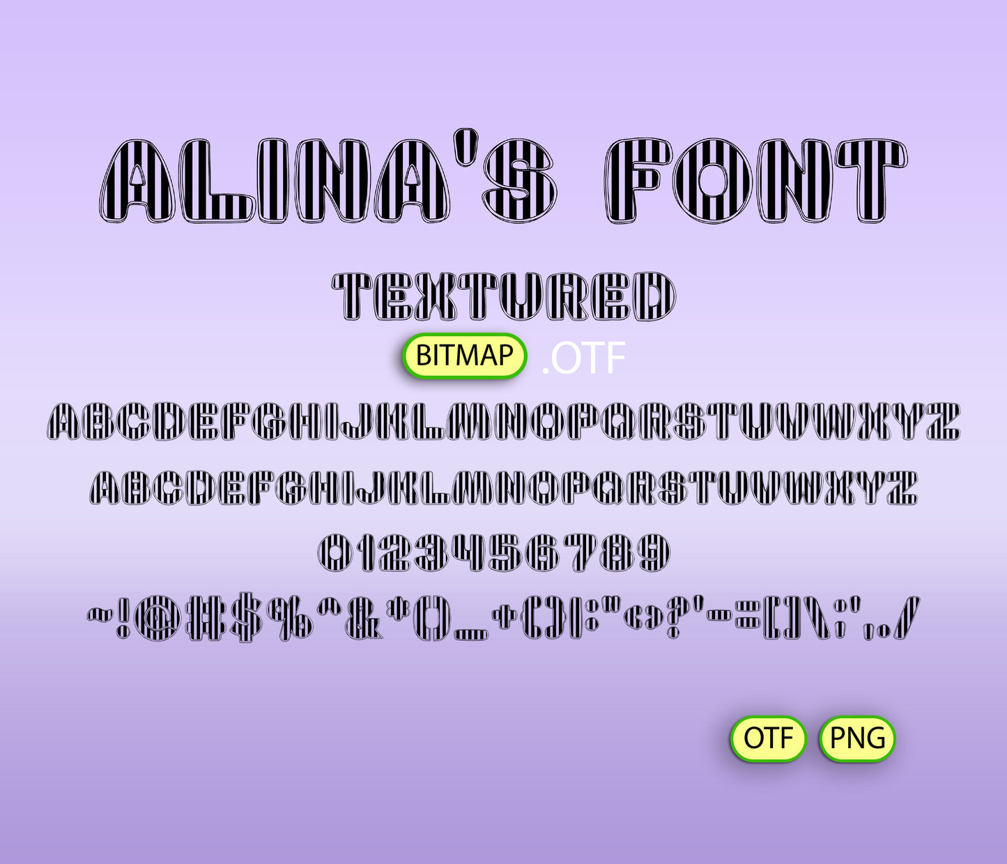 Macabre Family Pattern Font