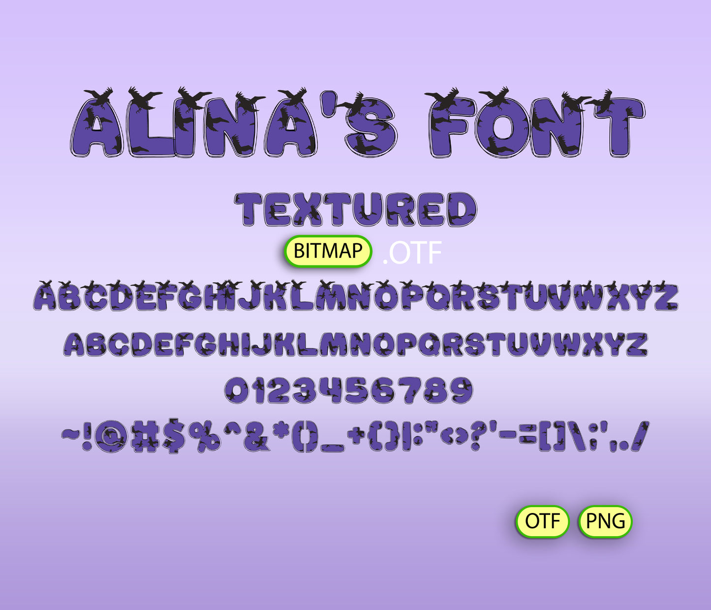 Phantom Intellect Pattern Font