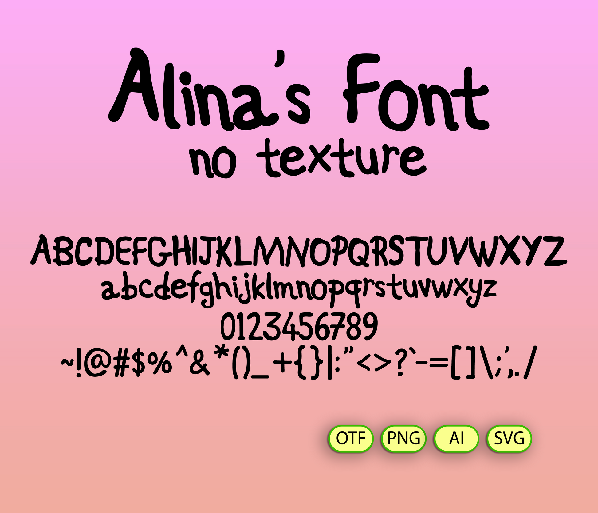 Woodland Friends Font Textured - Alina's Fonts
