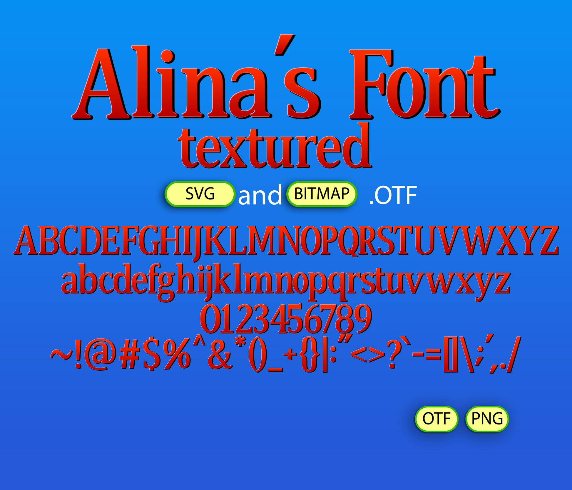 Playful Woods Friends Font Textured - Alina's Fonts