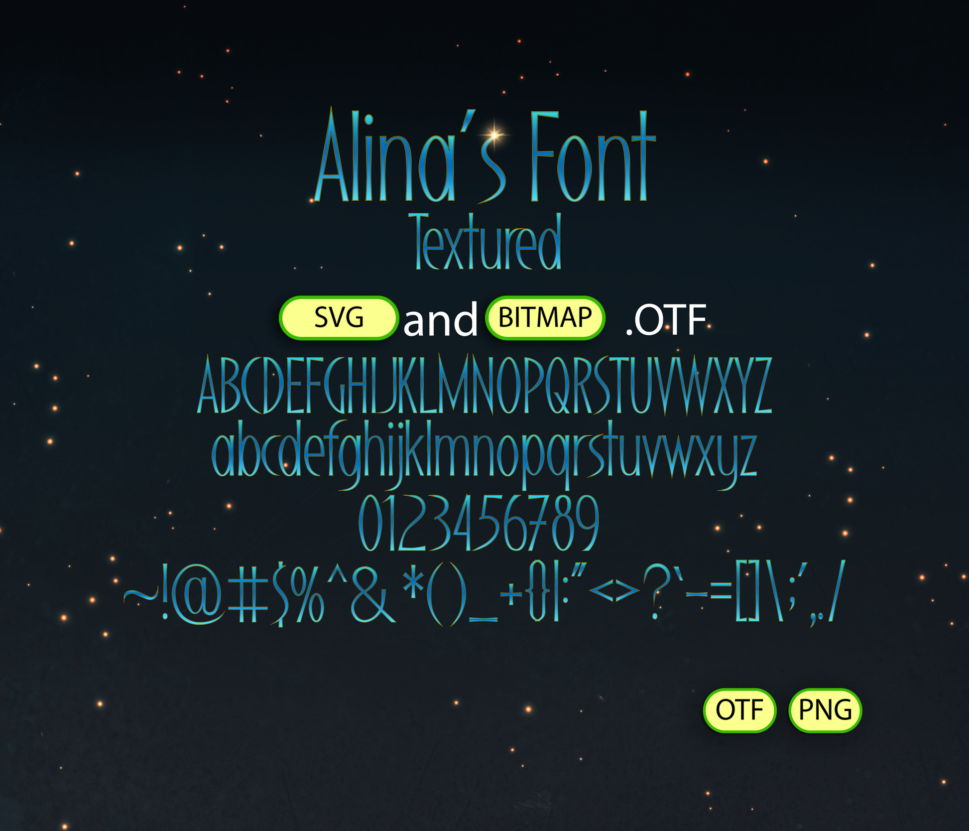 Dreamland Fantasy Font Textured - Alina's Fonts