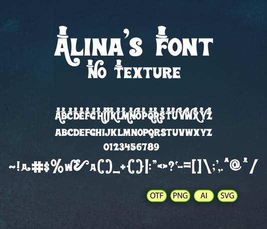 Eccentric Confectioner's Delight Font - Alina's Fonts