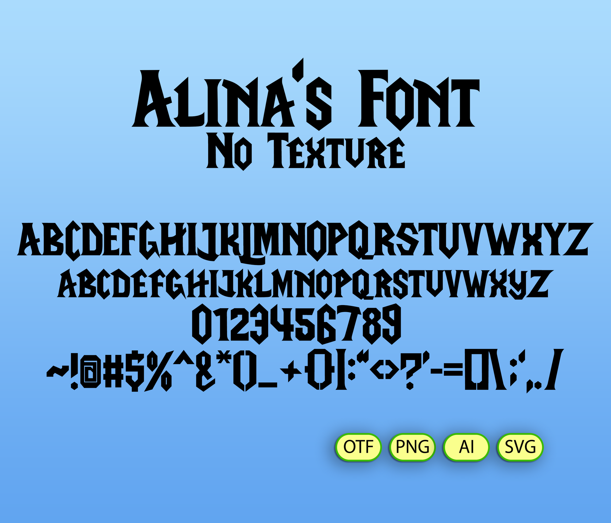 Fantasy Legends Font Textured - Alina's Fonts